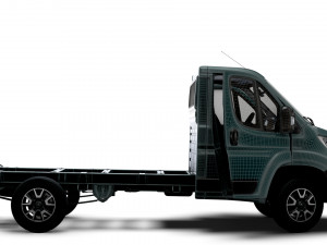 Opel Movano Chassis Truck SCab 3450WB HQInterior 2023 Model 3D