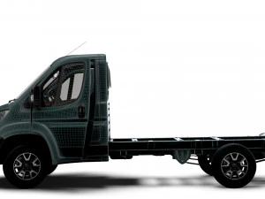 Opel Movano Chassis Truck SCab 3450WB HQInterior 2023 3D Model