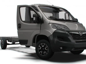 Opel Movano Chassi Caminh&atilde;o SCab 4300WB HQInterior 2023 Modelo 3D