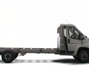 Opel Movano Chassis Truck SCab 4300WB HQInterior 2023 3D Model