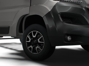 Opel Movano Chassis Truck SCab 4300WB HQInterior 2023 3D Model