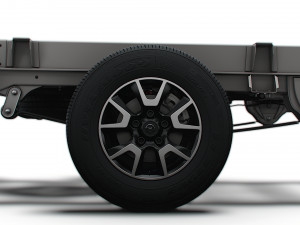 Opel Movano Chassis Truck SCab 4300WB HQInterior 2023 3D Model