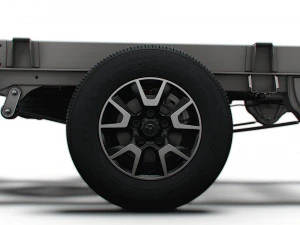 Opel Movano Chassis Truck SCab 4300WB HQInterior 2023 3D Model