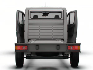 Opel Movano Chassis Truck SCab 4300WB HQInterior 2023 3D Model