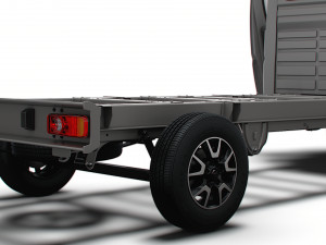 Opel Movano Chassis Truck SCab 4300WB HQInterior 2023 3D Model