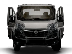 Opel Movano Chassis Truck SCab 4300WB HQInterior 2023 3D Model