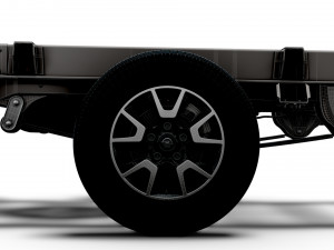 Opel Movano Chassis Truck SCab 4300WB HQInterior 2023 3D Model