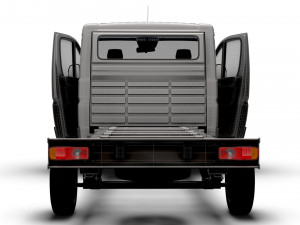 Opel Movano Chassis Truck SCab 4300WB HQInterior 2023 3D Model