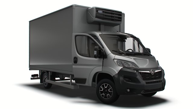 Opel Movano Refrigerator HQInterior 4300WB 2023 3D Model .c4d .max .obj .3ds .fbx .stl .blend 