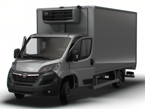 Opel Movano Refrigerator HQInterior 4300WB 2023 3D Model