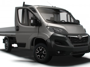 Opel Movano SingleCab Tipper HQInterior 2023 3D Model