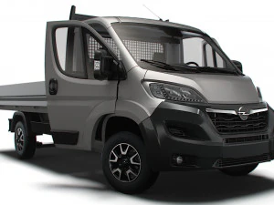Opel Movano Single Cab Tipper HQ Интерьер 2023 г. 3D Модель
