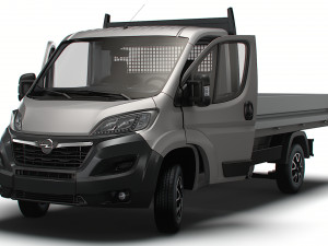 Opel Movano SingleCab Tipper HQInterior 2023 3D 모델