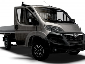 Opel Movano SingleCab Tipper HQInterior 2023 3D 모델