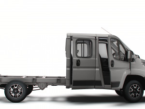 Opel Movano Chassis HQInterior CrCab 3800WB 2023 3D-Modell