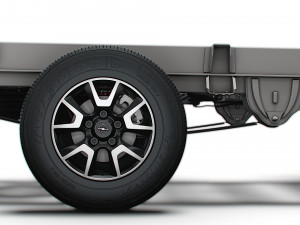 Opel Movano Chassis HQInterior CrCab 3800WB 2023 3D-Modell