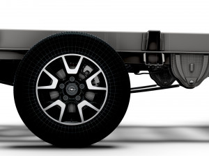 Opel Movano Chassis HQInterior CrCab 3800WB 2023 3D-Modell