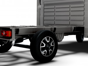 Opel Movano Chassis HQInterior CrCab 3800WB 2023 3D-Modell