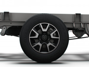 Opel Movano Chassis Truck CrCab 3450WB HQInterior 2023 Modèle 3D