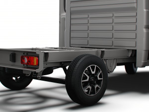 Opel Movano Chassis Truck CrCab 3450WB HQInterior 2023 Modèle 3D