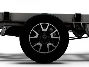 Opel Movano Chassis Truck CrCab 3450WB HQInterior 2023 3D Model