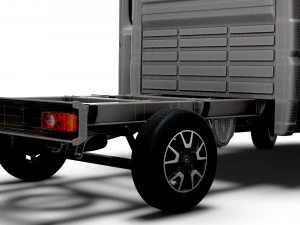 Opel Movano Chassis Truck CrCab 3450WB HQInterior 2023 3D Model
