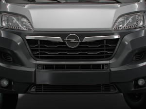 Opel Movano Chassis Truck CrCab 4035WB HQInterior 2023 Modello 3D