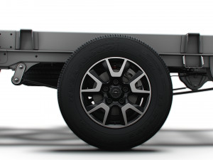 Opel Movano Chassis Truck CrCab 4035WB HQInterior 2023 Modello 3D