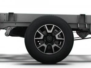 Opel Movano Chassis Truck CrCab 4035WB HQInterior 2023 3D Model