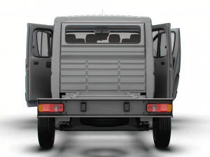 Opel Movano Chassis Truck CrCab 4035WB HQInterior 2023 3D Model