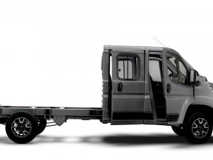 Opel Movano Chassis Truck CrCab 4035WB HQInterior 2023 3D Model