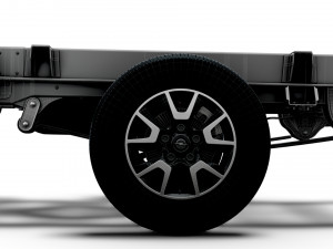 Opel Movano Chassis Truck CrCab 4035WB HQInterior 2023 Modello 3D