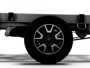 Opel Movano Chassis Truck CrCab 4035WB HQInterior 2023 3D Model