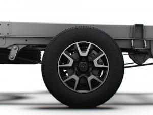 Opel Movano Chassis Truck CrCab 4035WBXL HQInterior 2023 3D Model