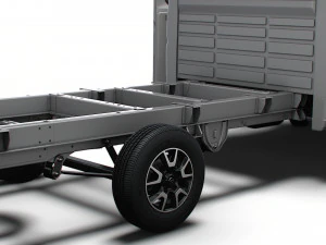 Opel Movano Chassis Truck CrCab 4035WBXL HQInterior 2023 3D Model