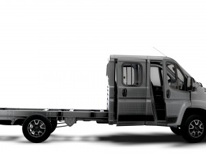 Opel Movano Chassis Truck CrCab 4035WBXL HQInterior 2023 3D मॉडल