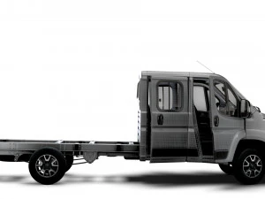 Opel Movano Chassis Truck CrCab 4035WBXL HQInterior 2023 3D Model
