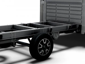 Opel Movano Chassis Truck CrCab 4035WBXL HQInterior 2023 3D Model