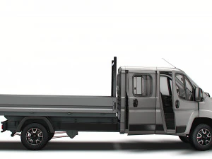 Opel Movano Camion Doppia Cabina HQInterni 2023 Modello 3D