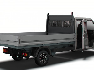 Opel Movano Crew Cab Truck HQInterior 2023 3D Модель