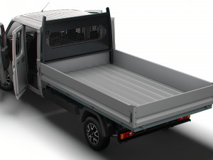 Opel Movano Crew Cab Truck HQInterior 2023 3D Модель