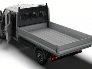 Opel Movano Camion Doppia Cabina HQInterni 2023 Modello 3D