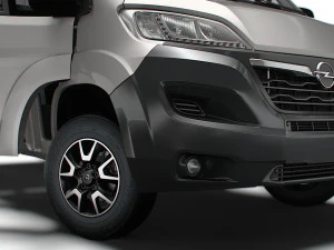 Opel Movano Camion Doppia Cabina HQInterni 2023 Modello 3D