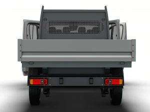 Opel Movano Camion Doppia Cabina HQInterni 2023 Modello 3D