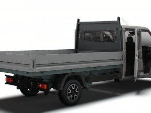 Opel Movano Camion Doppia Cabina HQInterni 2023 Modello 3D