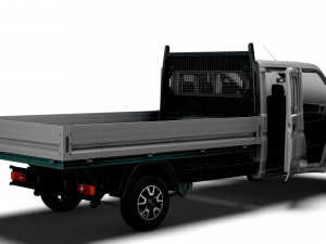 Opel Movano Crew Cab Truck HQInterior 2023 3D Модель
