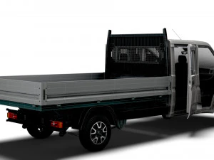 Opel Movano Camion Doppia Cabina HQInterni 2023 Modello 3D