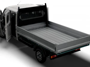 Opel Movano Camion Doppia Cabina HQInterni 2023 Modello 3D