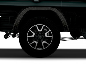 Opel Movano Crew Cab Truck HQInterior 2023 3D Модель