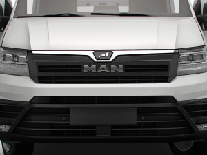 MAN TGE Panel Van L3H2 HQ Interior 2023 3D Модель